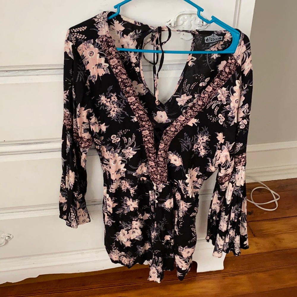 Long sleeve romper